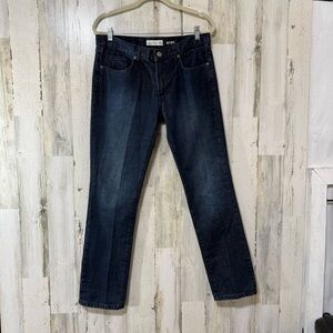 Burton Women's Dark Blue Straight Leg Jeans